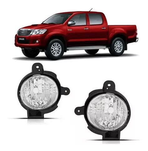 Juego X2 Faro Auxiliar Toyota Hilux 2012 2013 2014 2015