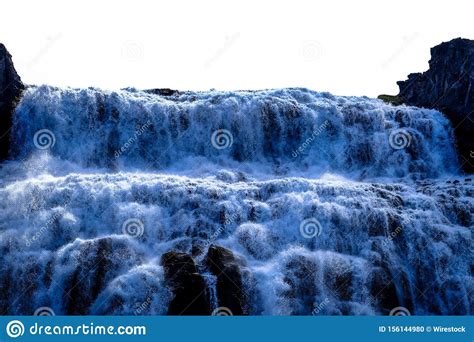 Belle Photo D Une Cascade Qui Coule Sur Une Falaise Photo Stock Image