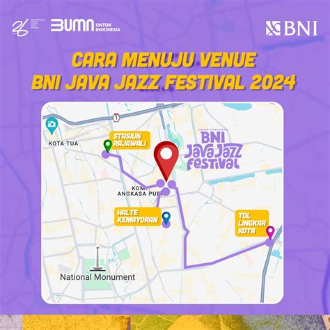 Bni Java Jazz Festival Segera Digelar Catat Rute Terbaik Menuju