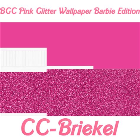 Install BGC Pink Glitter Wallpaper Barbie Edition - The Sims 4 Mods ...