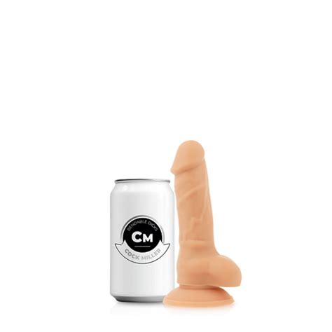 Fallo Dildo Realistico 13 Cm Flessibile Con Testicoli E Ventosa