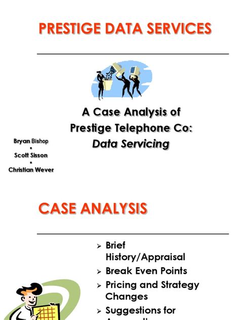 Prestige Telephone Company (Online Case Analysis) | PDF | Revenue | Demand