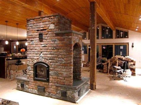 Masonry Heater At The Allen S Portland Or In 2020 Rocket Stoves Rocket Mass Heater Wood