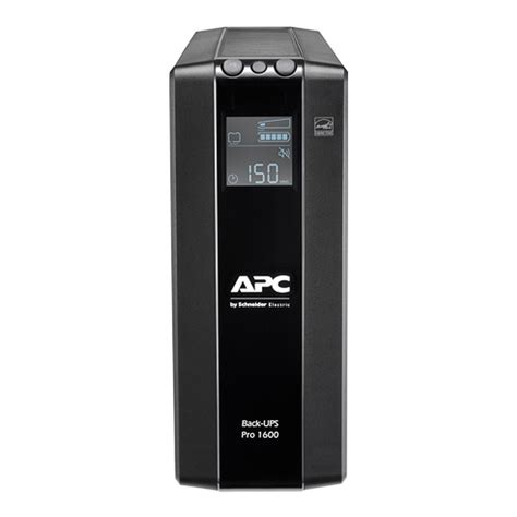 Apc Back Ups Pro 1600va 960w Tower 230v 8x Iec C13 Outlets Avr Lcd User Replaceable