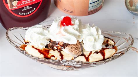 Banana Split Ice Cream Recipe