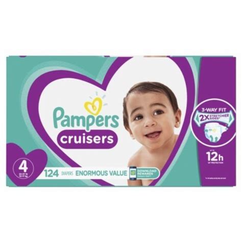 Cruisers Active Fit Taped Diapers 124 Diapers King Soopers