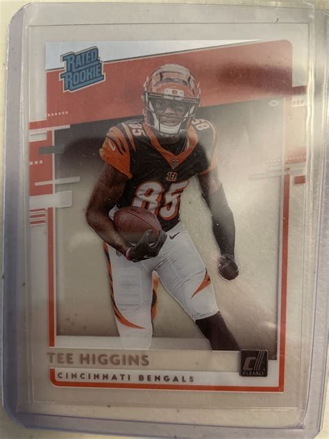 2020 Chronicles Donruss Tee Higgins Clearly Rated Rookies RC RRTH