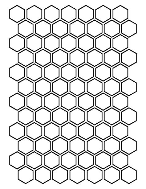 6 Inch Hexagon Template