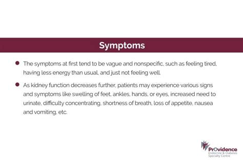 What are the Symptoms of Diabetic Kidney Disease? | Diabetic Kidney ...