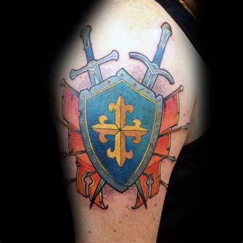 Top 30 Shield Tattoos For Men