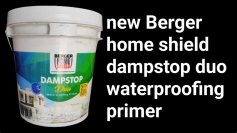 New Berger Home Shield Dampstop Duo Waterproofing Primer Annapurna Home