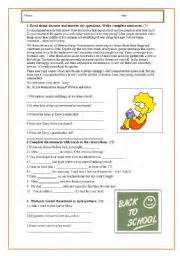 Test Esl Worksheet By Nataliaalmoines