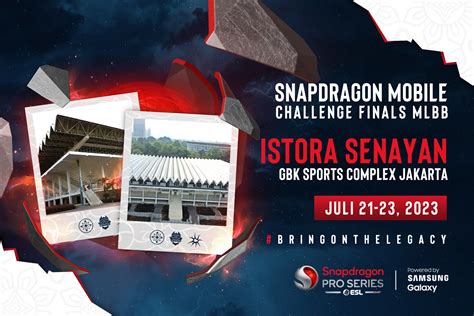 Snapdragon Mobile Challenge Finals Mlbb Menonton Live Di Jakarta