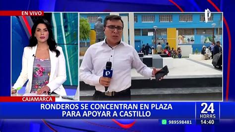 Pedro Castillo Ronderos De Chota Anuncian Protesta En Cajamarca Y Lima