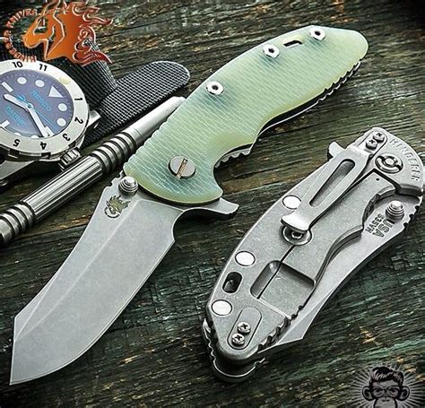 Hinderer Skinner Grind Jade G10 Leo Ideas Outdoor Leather Tactical