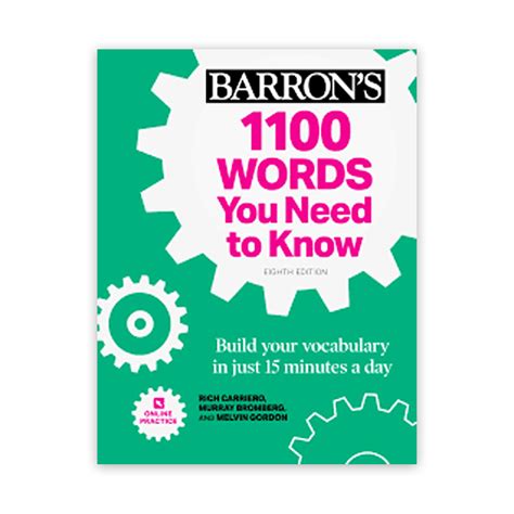 Barrons 1100 Words You Need To Know 8th Edition CBPBOOK