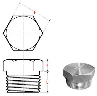 ANSI ASME B16 11 Forged Hex Head Plug Guanxin Forging Leading