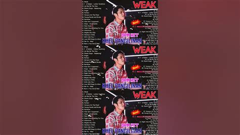 Michael Pangilinan Songs Playlist Kung Sakali Bakit Ba Ikaw Weak Opmhugot2023 Youtube