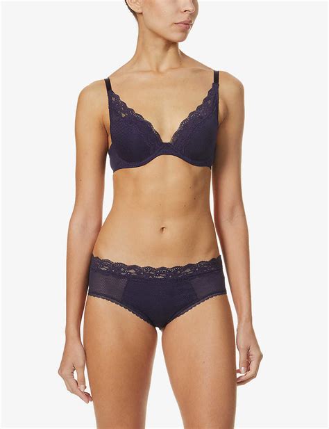 Passionata Brooklyn Stretch Woven Plunge Bra Shopstyle