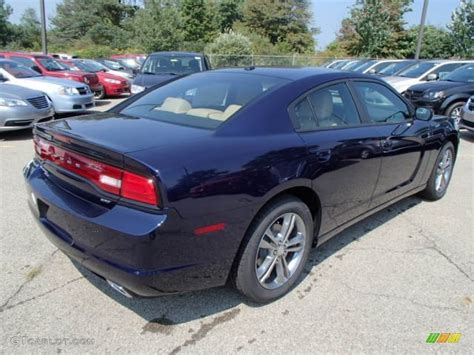 Jazz Blue Pearl Dodge Charger Sxt Plus Awd Photo