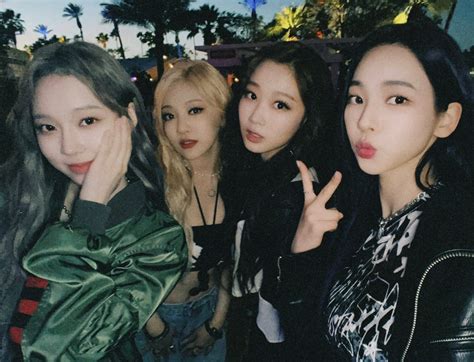 K Pop Girl Group Aespa Debuts Lifes Too Short At Coachella 2022