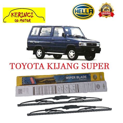 WIPER TOYOTA KIJANG SUPER HELLA PREMIUM 16 16 SEPASANG WIPER