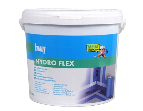 Knauf Hydroizolacja Folia W PŁynie Hydro Flex 15kg 528256 • Cena