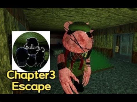 How To ESCAPE Chapter3 Gallery In Piggy Terror Series Roblox