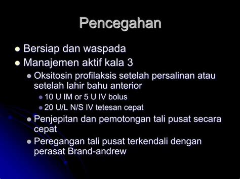 Kegawatdaruratan Obstetri Ppt