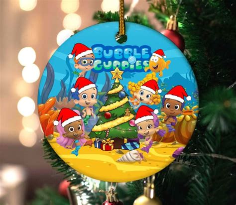 Bubble Guppies Christmas Ornament Bubble Guppies Christmas - Etsy