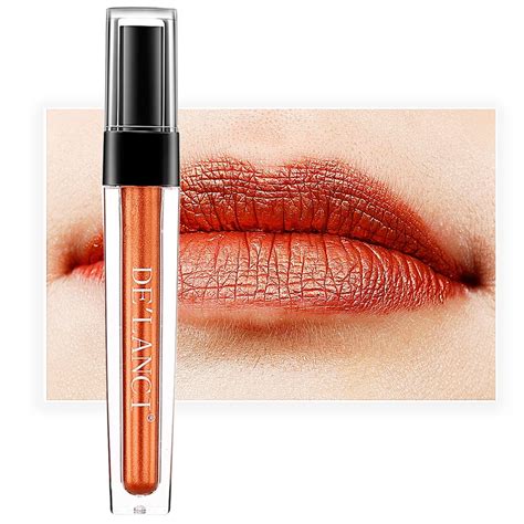 Bronze Color Lip Gloss Royal Bronze Ultra Metal Liquid Lipstick Bronze Rose Gold Shimmer No Logo