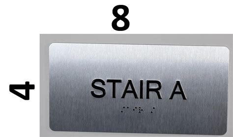 STAIR A ADA SIGN - The sensation line | HPD SIGNS - THE OFFICIAL STORE