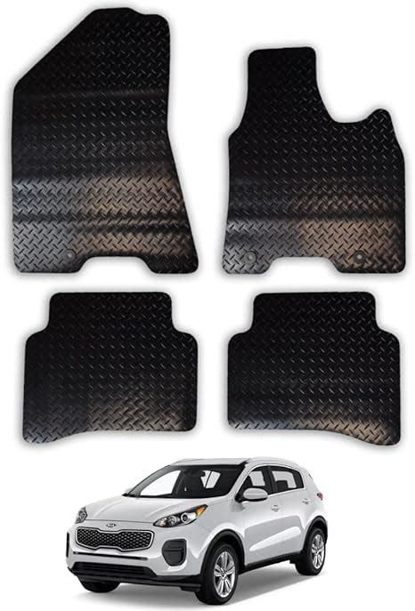 Car Mats For Kia Sportage Tailored Fit Rubber Floor Mat Set