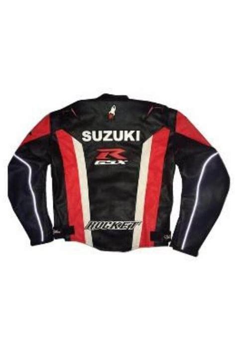 Suzuki Yoshimura Red Motorcycle Leather Jacket Maker Of Jacket