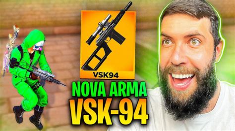 Testei A Nova Arma No Rushad O Solo Vs Squad E Impressionei A Todos