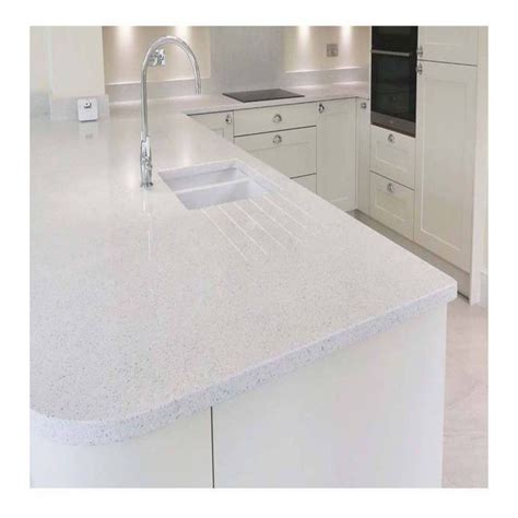 White Galaxy Quartz Available In Uk White Quartz Quartz Kitchen