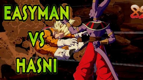 Easyman Vs Hasni Dragon Ball Fighterz Youtube