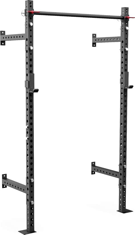 Synergee Series Wall Mounted By Squat Rack With J Cups