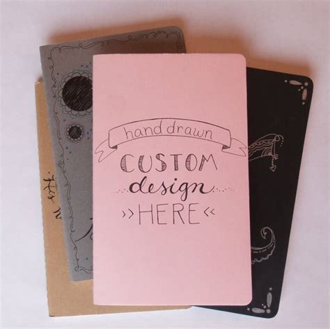 Custom Journal Custom Verse Quote Monogram Hand