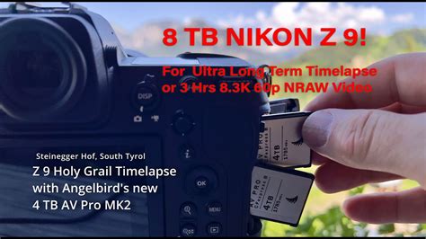 Holy Grail Timelapse Nikon Z 9 YouTube