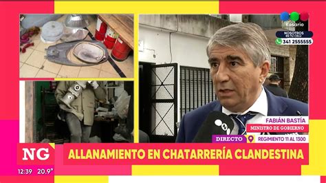 Allanamiento En Chatarrer A Clandestina Ministro De Gobierno Fabi N