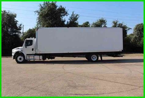 Freightliner M2 30 Foot Box With 4400lb Lift Gate 2012 Van Box Trucks