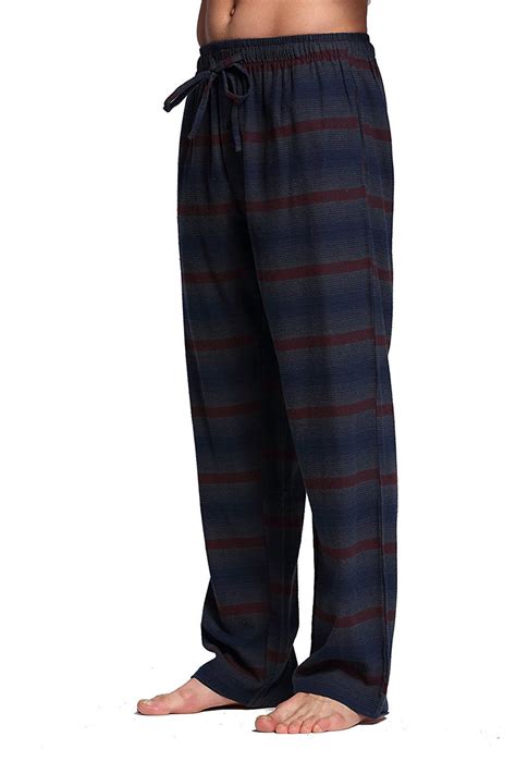 Cyz Mens 100 Cotton Super Soft Flannel Plaid Pajama Pants Cyz