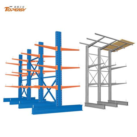 Heavy Duty Cantilever Racking Steel Warehouse Pipe Rack System China