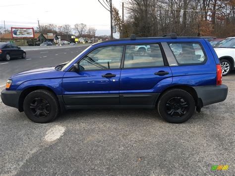 2004 Pacifica Blue Pearl Subaru Forester 2 5 X 124065930 Photo 2