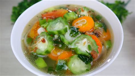 Resep Sop Oyong Wortel Kuahnya Bening Dan Super Gurih YouTube