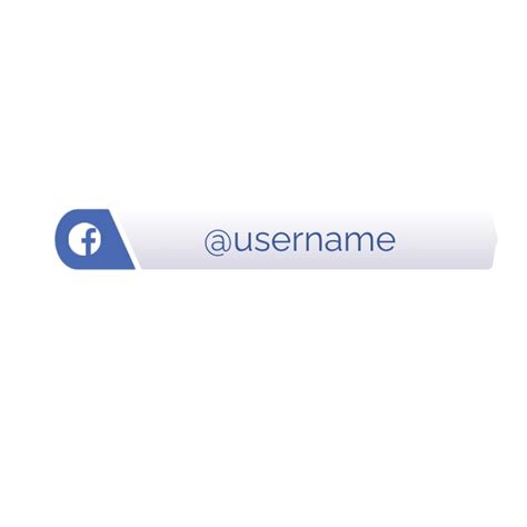 Facebook Icon Lower Third Template Postermywall