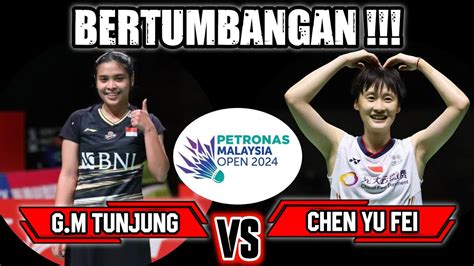 Ina Vs Chn Gregoria Tunjung Vs Chen Yu Fei Malaysia Open