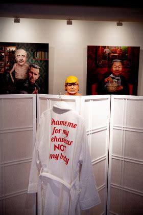 Naked Donald Trump Sculpture Editorial Stock Photo Stock Image