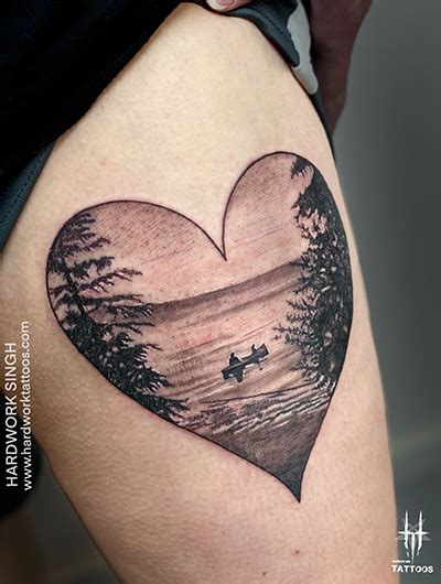 Landscape Tattoos Explore The Art Of Scenic Ink